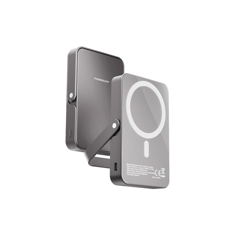 پاوربانک پاورولوژی مدل PPBCHA36 ظرفیت 10000 میلی آمپر