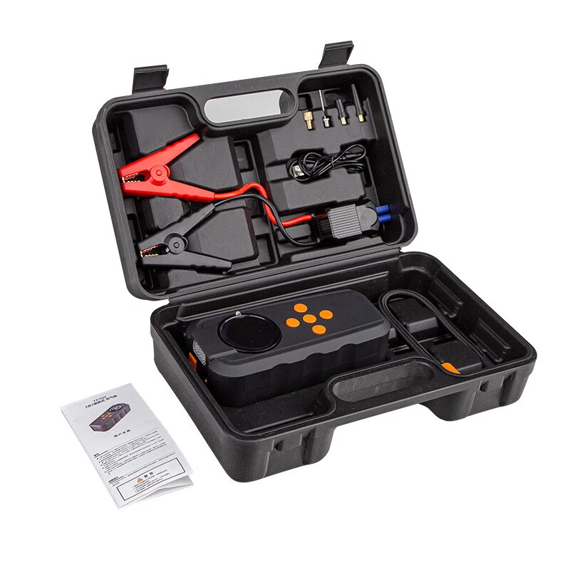 جامپ استارتر و پمپ باد چهار کاره مدل YX1920