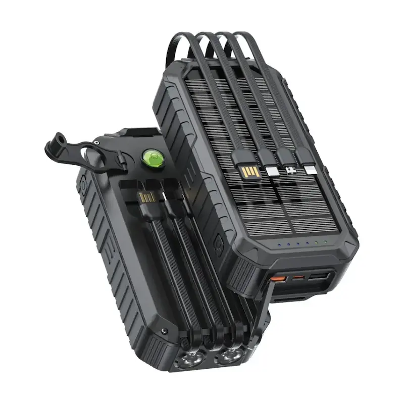 پاوربانک خورشیدی گرین لاین مدل solar mate ظرفیت 20,000 میلی آمپر ساعت