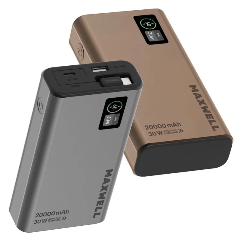 پاوربانک 20 هزار برند مکسول Maxwell مدل Energix